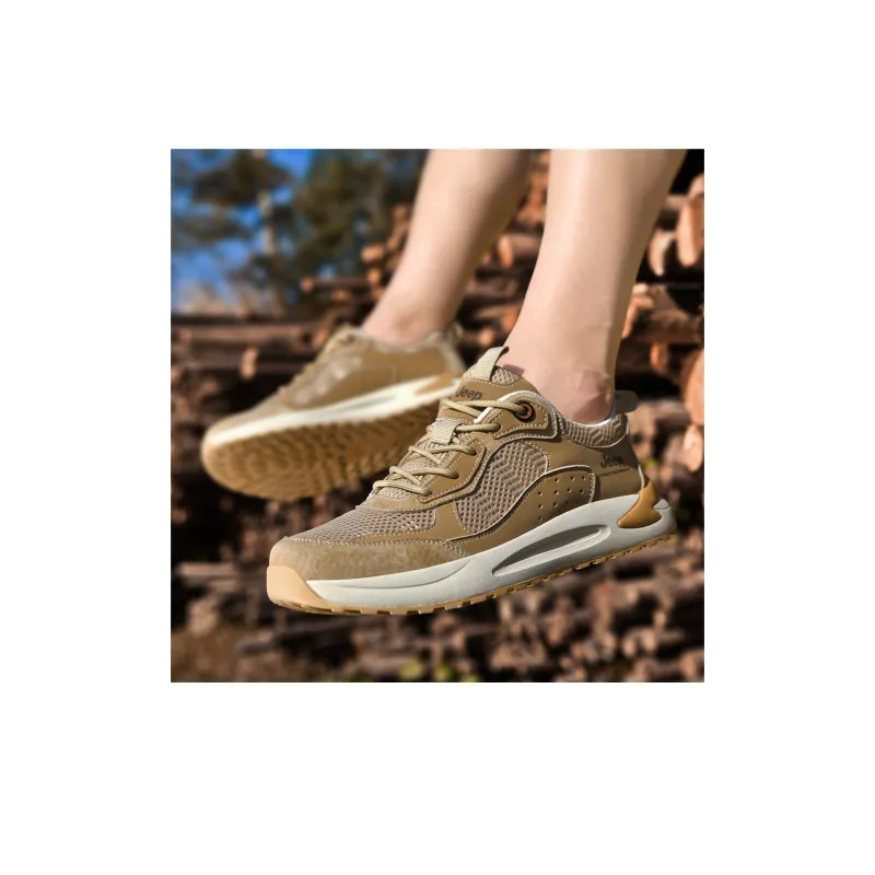 Jeep Durable Breathable Low-Top Trekking Shoes Men's-26