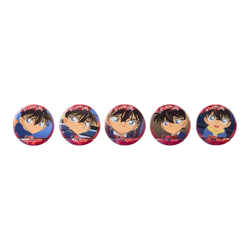 March·Monster Detective Conan Characters Conan Memories Collection, Scene Inspired Badge Badges-3