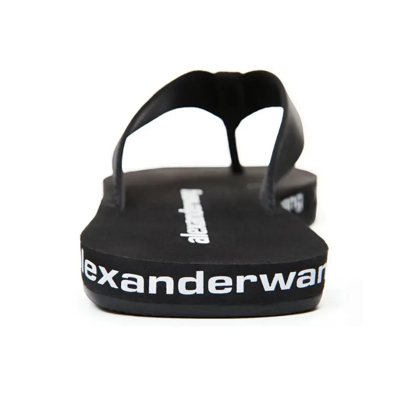 alexander wang Logo Printed Flip Flops-4