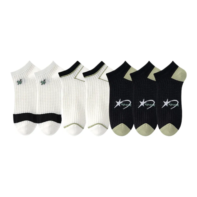 Lan Miao Ankle Socks Men's 7 Pack-9