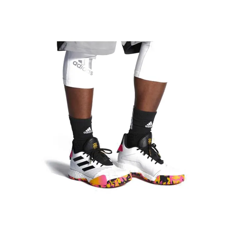 Adidas Tmac Millennium White Black Pink-5