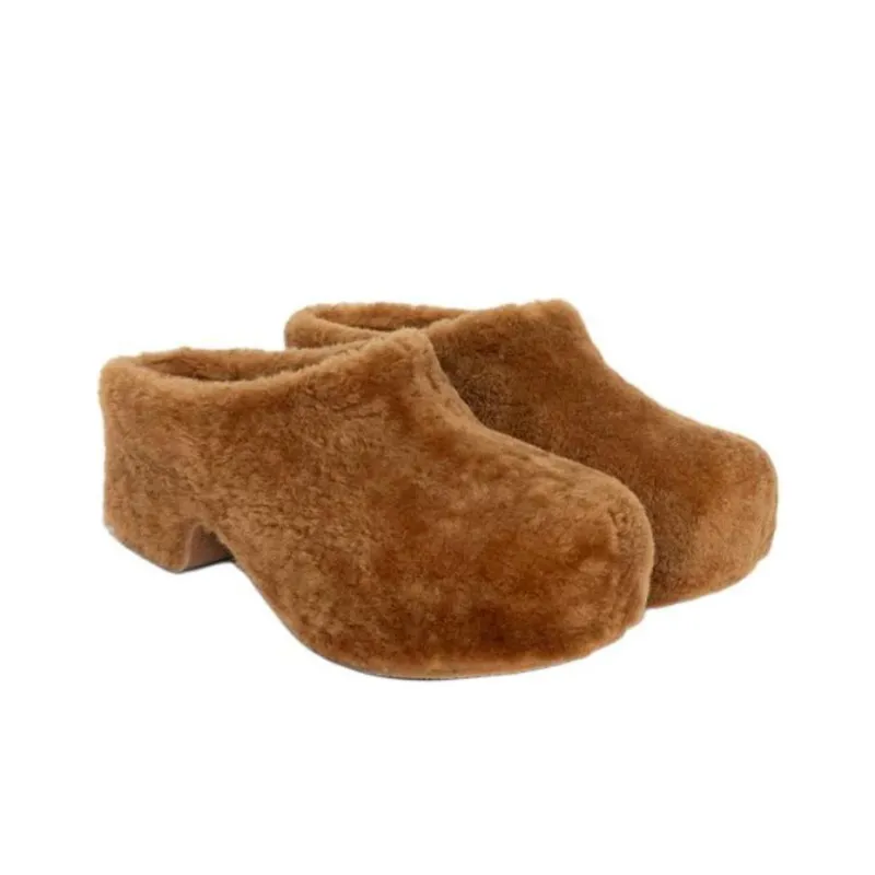DRIES VAN NOTEN Wrap-toe Slippers Women's Brown-2