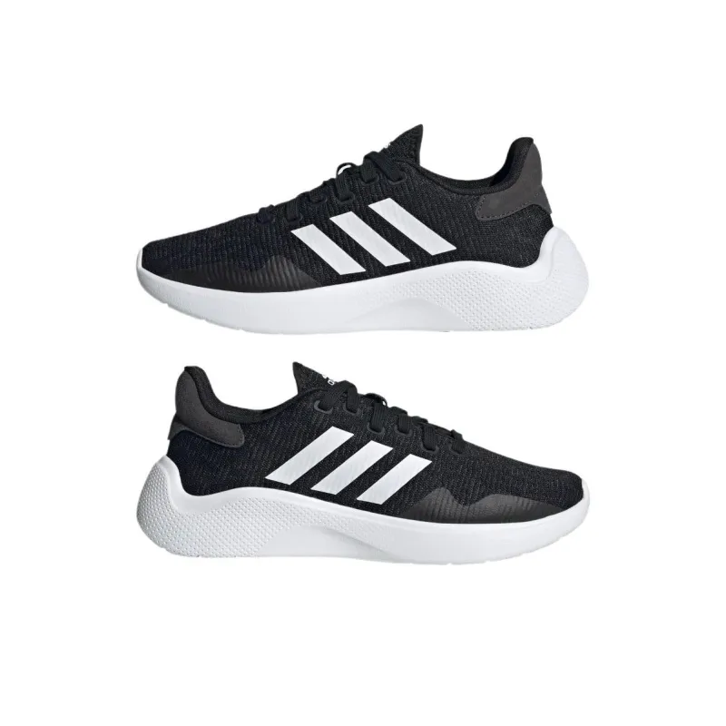 Adidas PUREMOTION 2.0 Slip-Resistant Low-Top Running Shoes Unisex Black-2