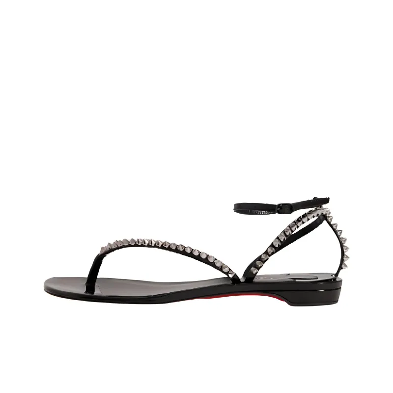 CL One Strap Sandals Women's Black-0