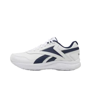 Reebok Walk Ultra 7.0 Dmx Ma Cushioning, Wear Resistant Low Top Casual Running Shoes Men's White