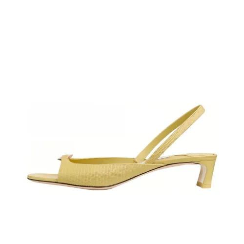 Jimmy Choo Lev Strap Sandals 3.5cm Women's Yellow