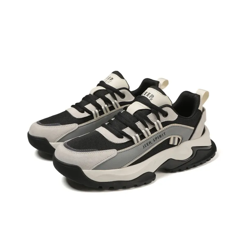 JEEP SPIRIT Anti-Slip And Wear-Resistant Breathable Low-Top Casual Shoes Men's-87