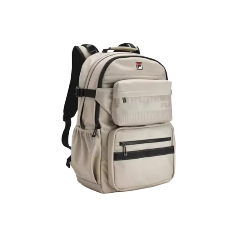 FILA Fabric Backpack Men's Pearl Shell Khaki-1