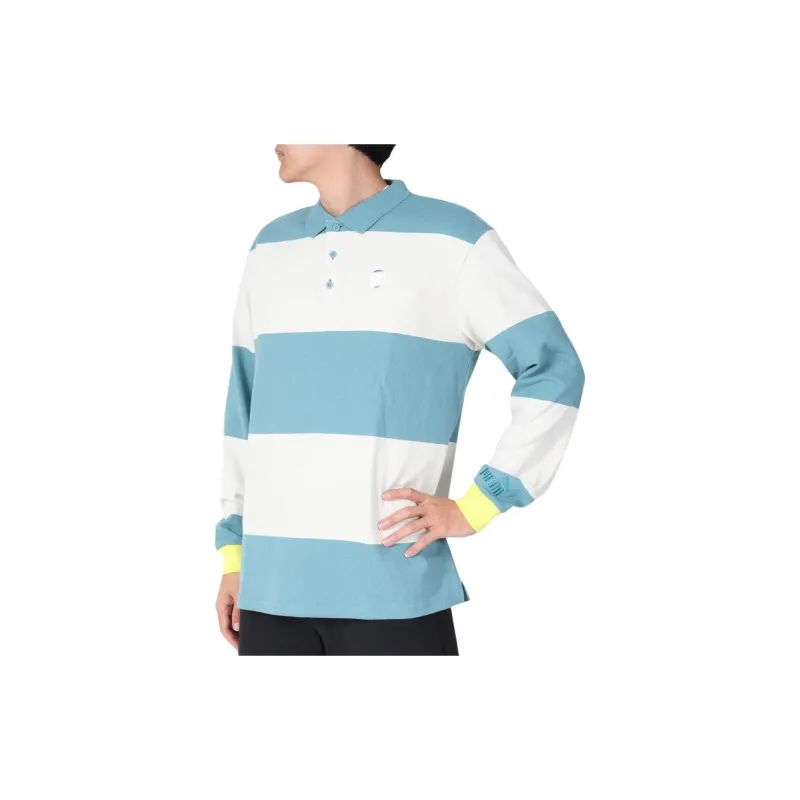 PUMA Polo Shirt Men's Light Blue-1