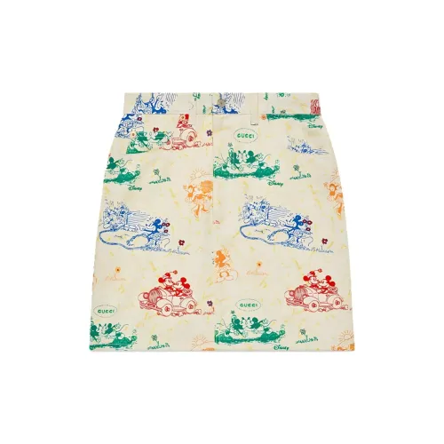 GUCCI Casual Short Skirts Women's Multicolor