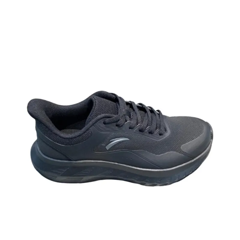 Anta Cushioning, Wear Resistant Low Top Running Shoes Men's Black-1