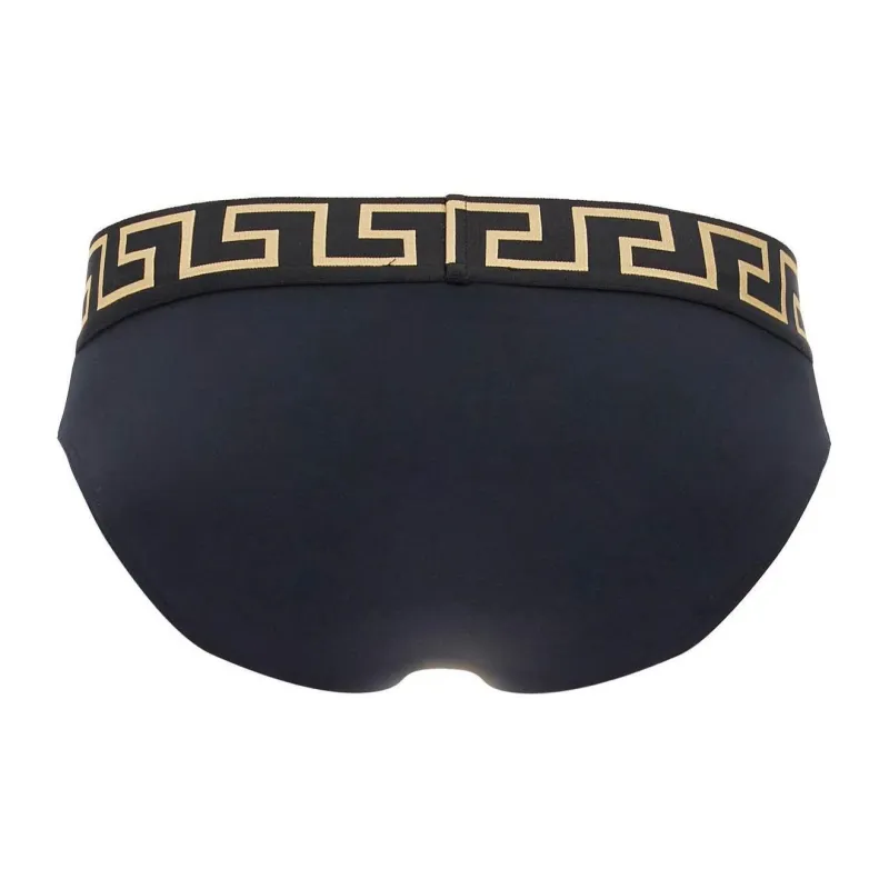 Versace Greca Border Stretched Swim Shorts-1