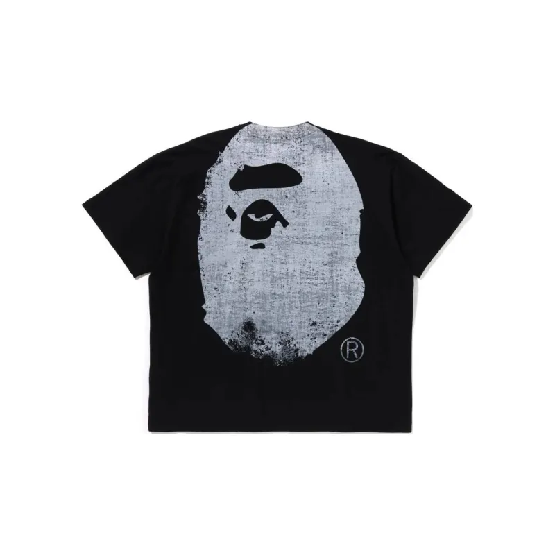 A BATHING APE X Mastermind Skull Over Print Relaxed Fit Tee-3