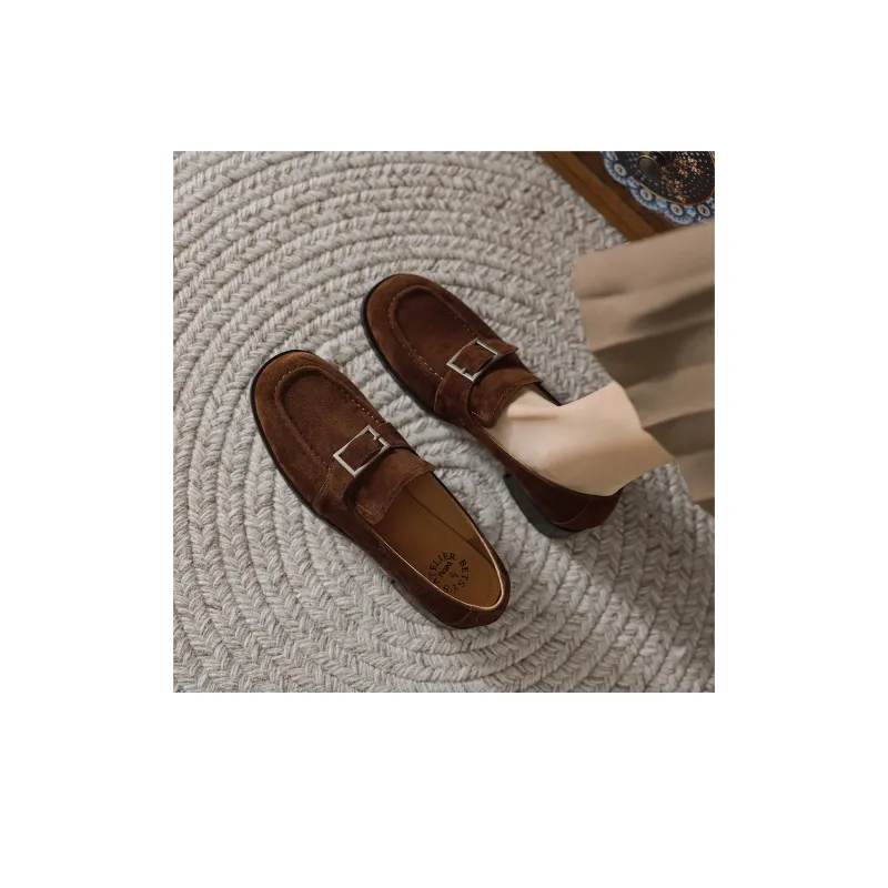 BETSY Loafers 3cm Women's Brown-5