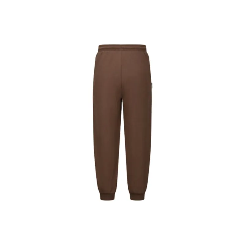 Reebok Knitted Sports Pants Unisex Brown-1