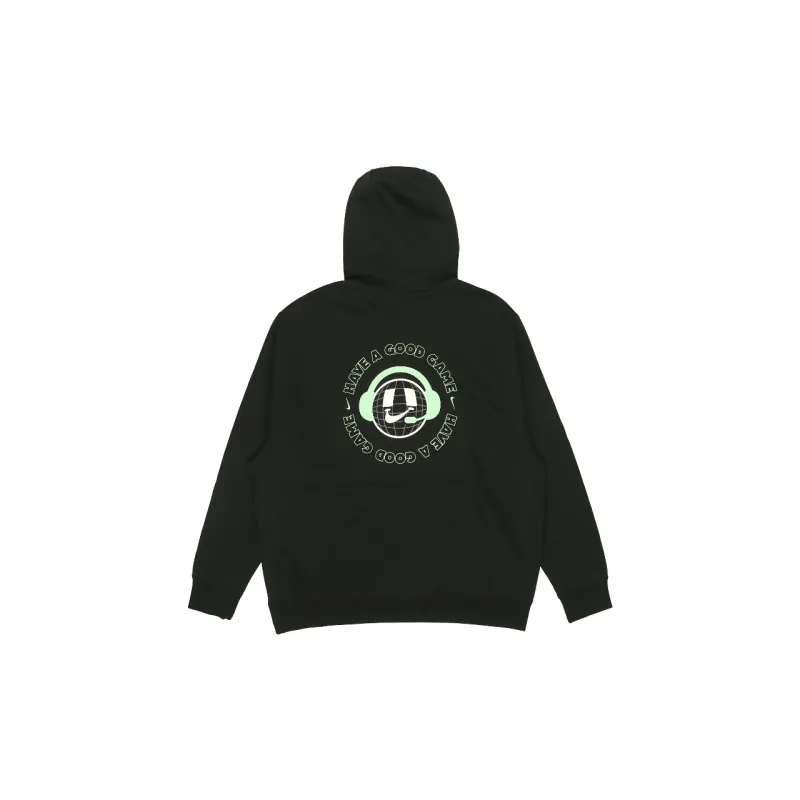 Nike Sweatshirt Unisex Black+Wrist Brace-1