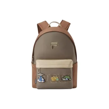 FILA FUSION Fabric Backpack Regular Unisex Mud Dark Khaki