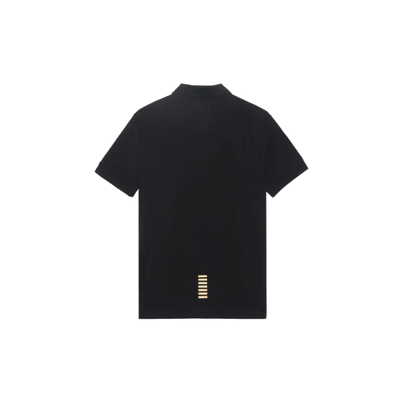 EMPORIO ARMANI Logo Printed Polo Shirt-1