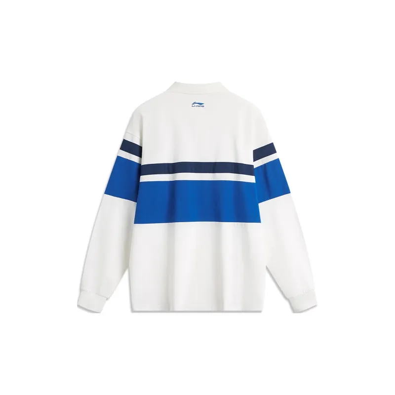 LiNing x Disney Polo Shirt Men's Ivory/Color Blue-1