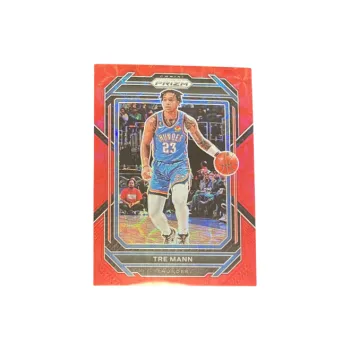 PANINI 2022-23 Prizm Tre Mann Trey Mann Edmonton Oilers Choice Red Circle Card Quality Guaranteed Sports Cards 1 Piece