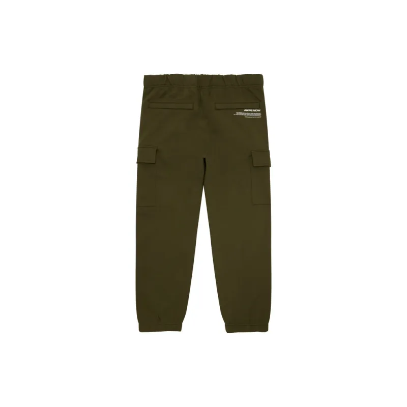 Aape Logo patch Cargo Track Pants-3