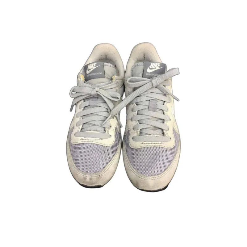 Nike Internationalist Anti-Slip Wear-Resistant Low-Top Casual Running Shoes Women's Gray-3