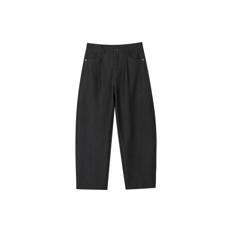 EARL JOEL Casual Pants Men's Denim Black-1