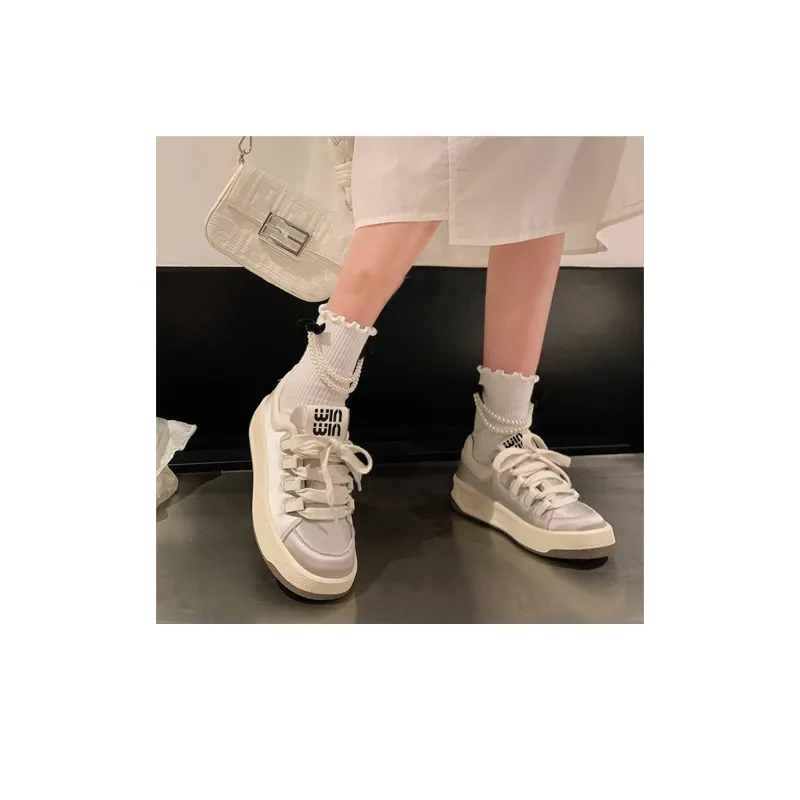 Anime Story Slip Resistant, Abrasion Resistant, Lightweight Low Top Skateboard Shoes Women's-8