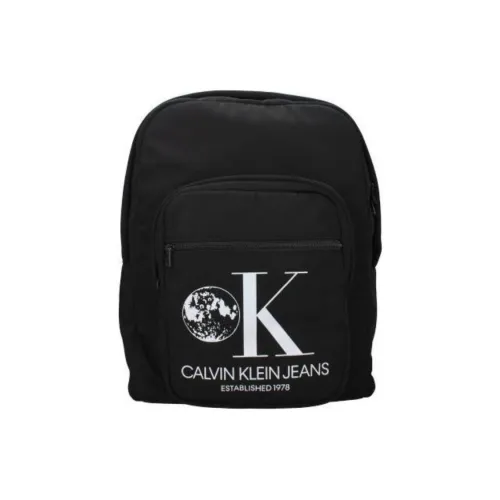 calvin boot KLEIN Fabric Backpack Medium Size Men's Black