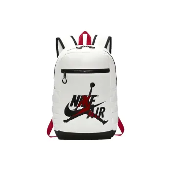 Jordan Polyester Backpack Regular Unisex White