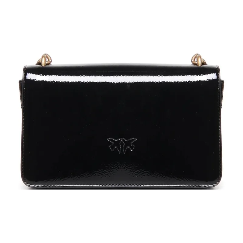 PINKO Love One Logo Plaque Mini Shoulder Bag-3