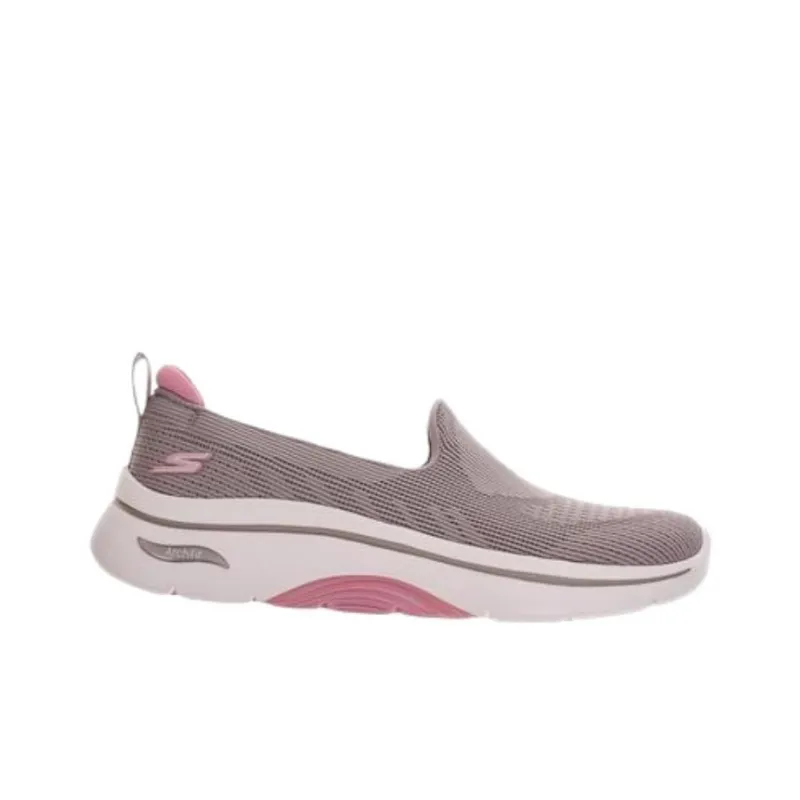 Skechers Anti-Slip Wear-Resistant Mid-Top Casual Shoes Women's Dusty Pink-1