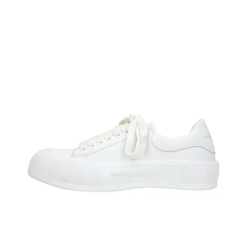 Alexander McQueen Deck Casual Shoes Men Low-Top White