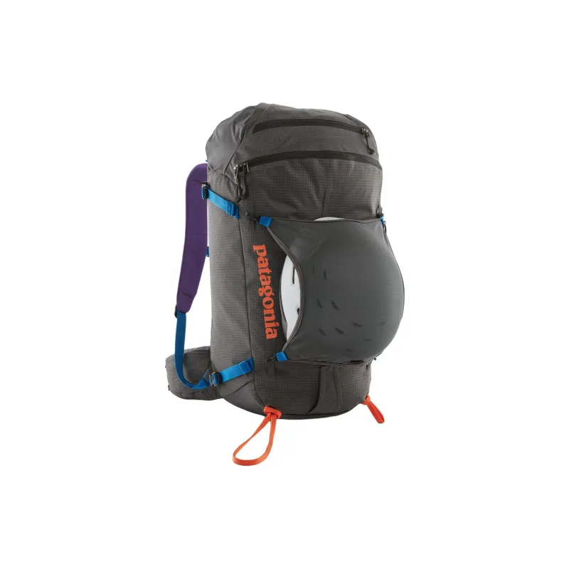 Patagonia Recycled Polyester Outdoor Mountaineering Bag Backpack Unisex Forged Gray-2