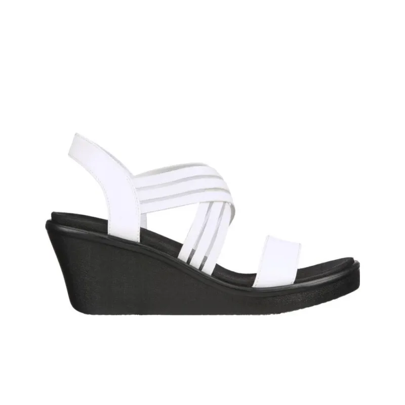 Skechers Rumble On Beach Sandals Women's White-4