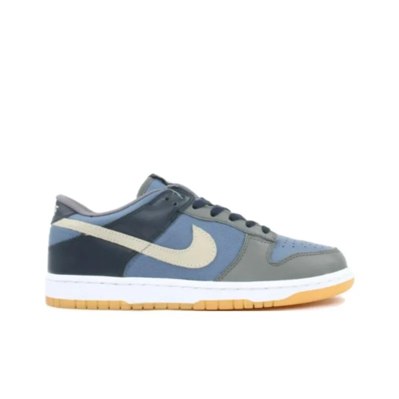 Nike Dunk Anti Slip Wear Resistant Low Top Skateboard Shoes Unisex Blue-1