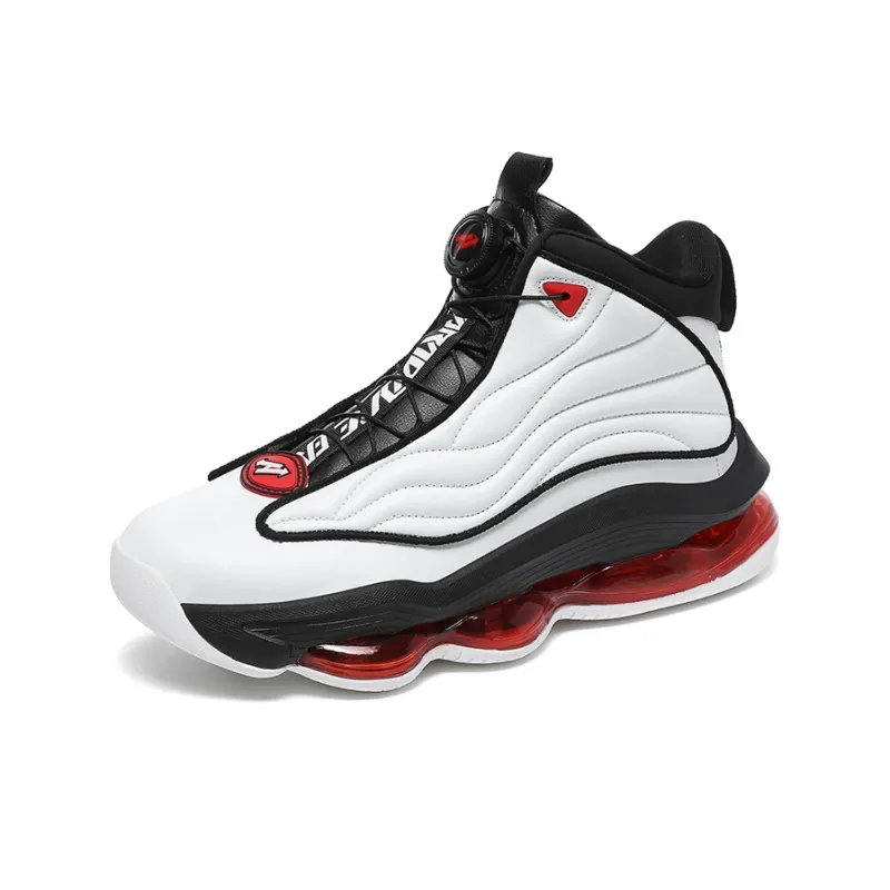 N·HOT Height Increasing Slip-Resistant High-Top Air Cushion Base Casual Running Shoes Unisex-3