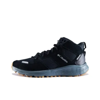 Columbia Benson Slip Resistant Mid Top Outdoor Shoes Men's Black