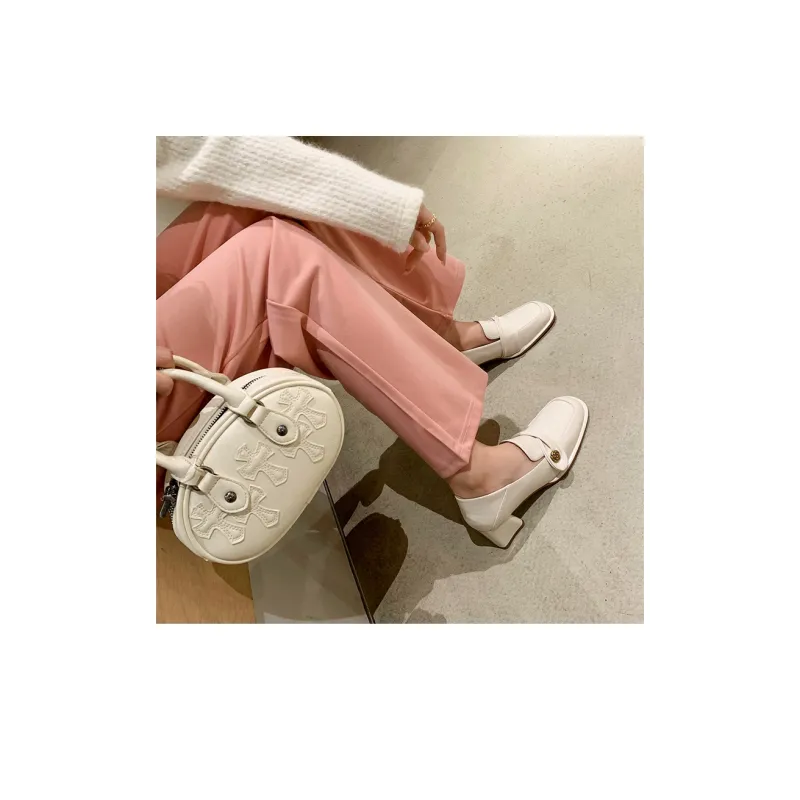 Casual Loafers Unlined Shoes 5cm Height Women's-11