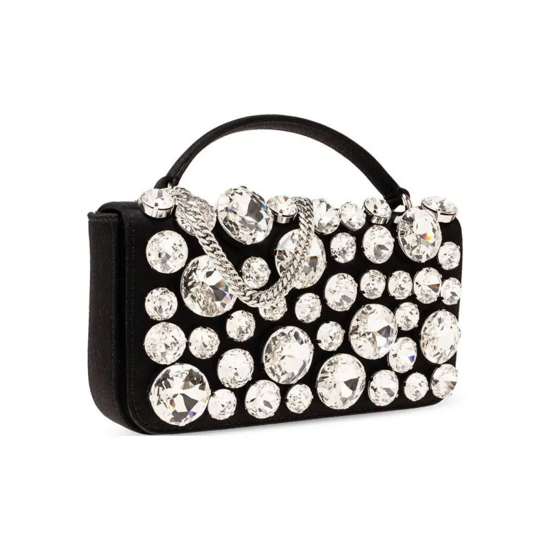 MOSCHINO Embellished Top Handle Bag-1