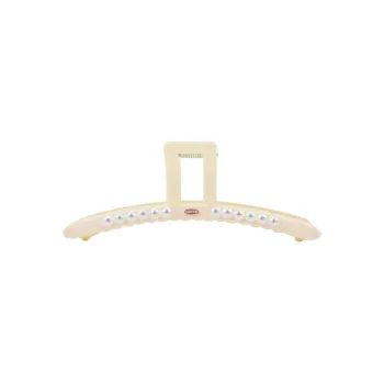 BABYBEI Hair Clip For Straight Hair Elegant Minimalist Style Korean Black Beige Hair Accessories Women's