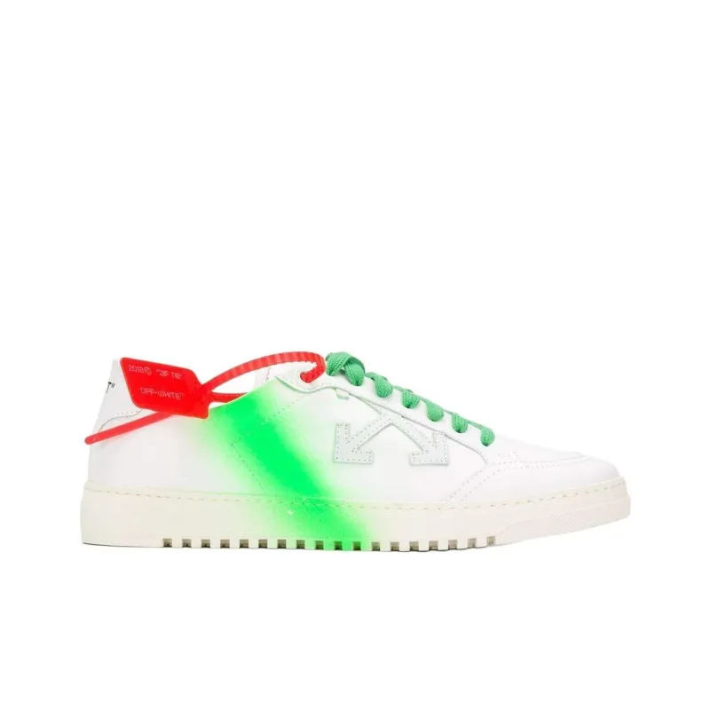 OFF WHITE 2.0 Low Top Green Spray-1