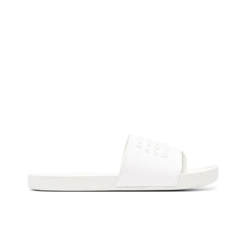 Maison Margiela Tabi Abrasion Resistant Slide Slippers Men's White-1