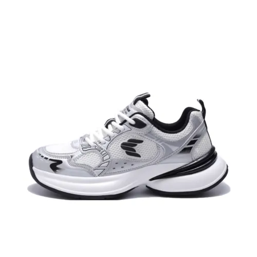 HAOWA Retro Low Top Chunky Sneakers Women's White