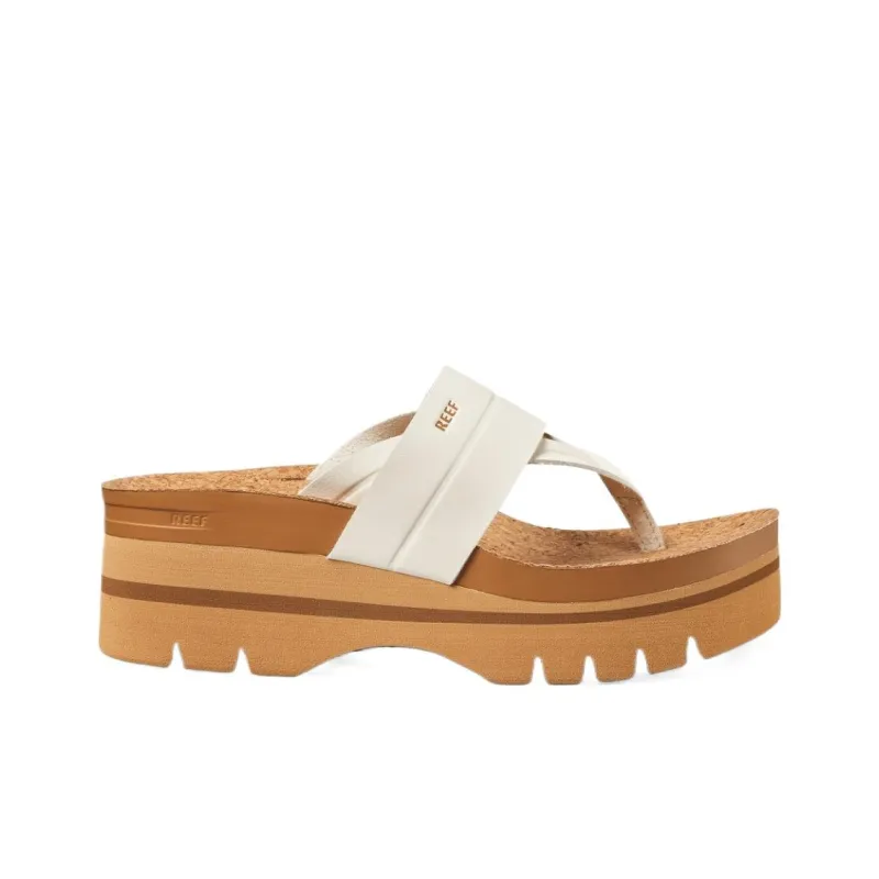 REEF EVA Massage Flip Flops Women's Whisper White-1