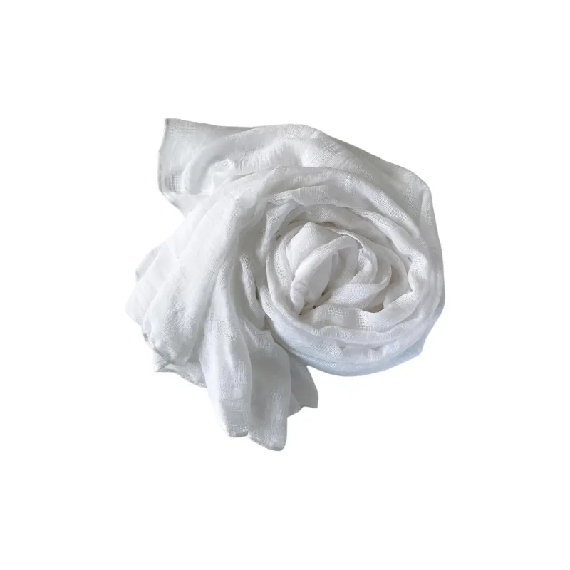 JEANSWEST Polyester Cotton Knit Scarves Unisex-1