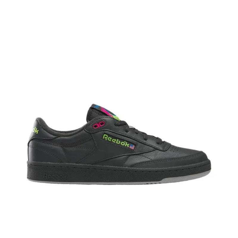Reebok Club C 85 Vintage Black Pink Green-1