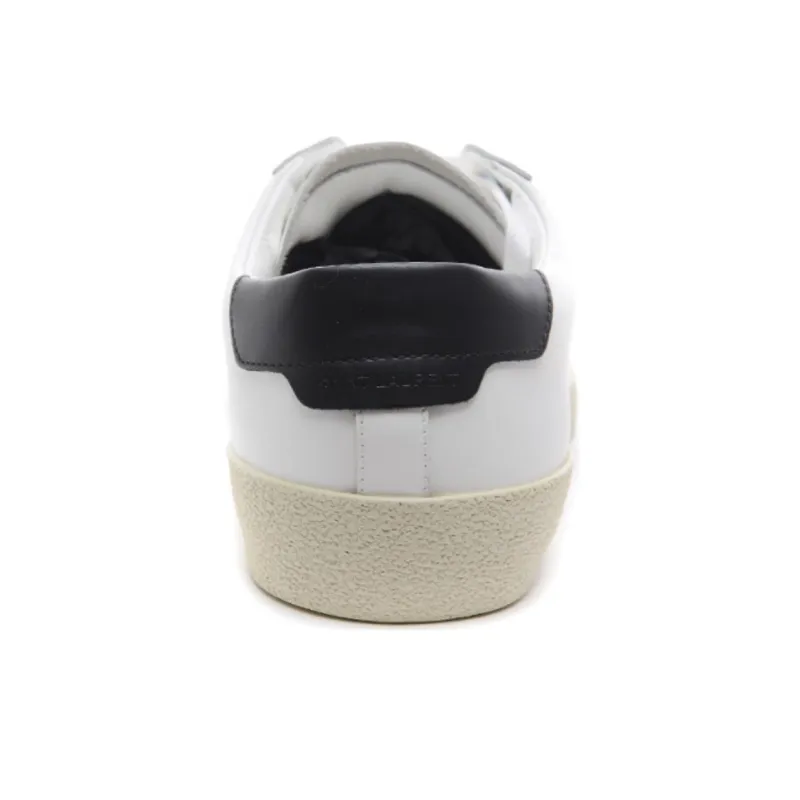 SAINT LAURENT Low Top Skateboard Shoes Men's White-4