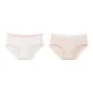 A Set-Soft Cloud Cotton-White+Pink (2 Pack)