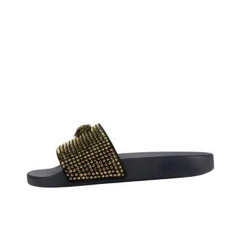 Kurt Geiger London Slide Slippers Women's Gold